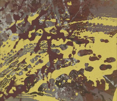 Grunge çağdaş sanat. El sanat yapılmış. renkli doku. Modern sanat. Yağlı boya darbeleri. Darbeleri. Sanatsal arka plan. Soyut resim tuval üzerine.