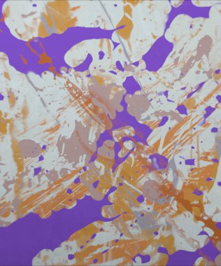 Grunge çağdaş sanat. El sanat yapılmış. renkli doku. Modern sanat. Yağlı boya darbeleri. Darbeleri. Sanatsal arka plan. Soyut resim tuval üzerine.