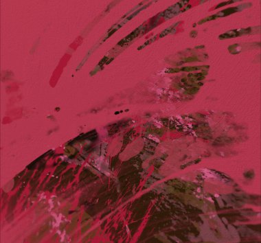 Grunge çağdaş sanat. El sanat yapılmış. renkli doku. Modern sanat. Yağlı boya darbeleri. Darbeleri. Sanatsal arka plan. Soyut resim tuval üzerine.