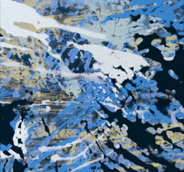 Grunge çağdaş sanat. El sanat yapılmış. renkli doku. Modern sanat. Yağlı boya darbeleri. Darbeleri. Sanatsal arka plan. Soyut resim tuval üzerine.
