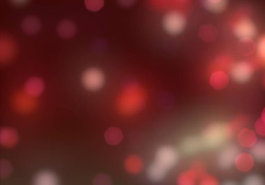 Bokeh soyut dokusu. Renkli. Odaklanmamış arka plan. Bulanık parlak ışık. Dairesel noktalar. 