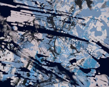 Grunge çağdaş sanat. El sanat yapılmış. renkli doku. Modern sanat. Yağlı boya darbeleri. Darbeleri. Sanatsal arka plan. Soyut resim tuval üzerine.