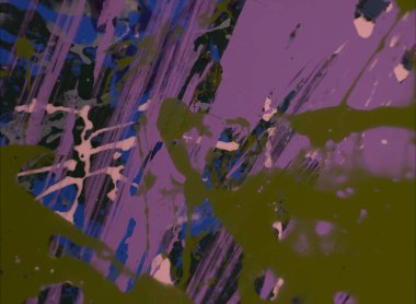 Grunge çağdaş sanat. El sanat yapılmış. renkli doku. Modern sanat. Yağlı boya darbeleri. Darbeleri. Sanatsal arka plan. Soyut resim tuval üzerine.