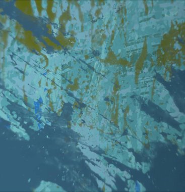 Grunge çağdaş sanat. El sanat yapılmış. renkli doku. Modern sanat. Yağlı boya darbeleri. Darbeleri. Sanatsal arka plan. Soyut resim tuval üzerine.