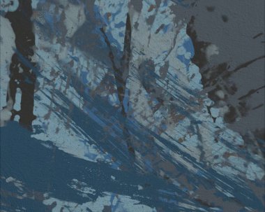 Grunge çağdaş sanat. El sanat yapılmış. renkli doku. Modern sanat. Yağlı boya darbeleri. Darbeleri. Sanatsal arka plan. Soyut resim tuval üzerine.