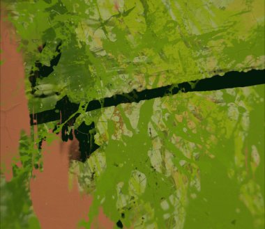 Grunge çağdaş sanat. El sanat yapılmış. renkli doku. Modern sanat. Yağlı boya darbeleri. Darbeleri. Sanatsal arka plan. Soyut resim tuval üzerine.