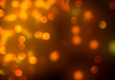 Bokeh soyut dokusu. Renkli. Odaklanmamış arka plan. Bulanık parlak ışık. Dairesel noktalar. 