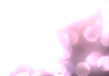 Bokeh soyut dokusu. Renkli. Odaklanmamış arka plan. Bulanık parlak ışık. Dairesel noktalar. 