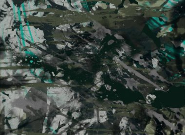 Grunge çağdaş sanat. El sanat yapılmış. renkli doku. Modern sanat. Yağlı boya darbeleri. Darbeleri. Sanatsal arka plan. Soyut resim tuval üzerine.