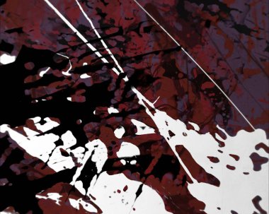 Grunge çağdaş sanat. El sanat yapılmış. renkli doku. Modern sanat. Yağlı boya darbeleri. Darbeleri. Sanatsal arka plan. Soyut resim tuval üzerine.