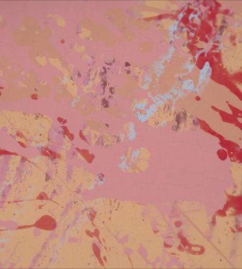 Grunge çağdaş sanat. El sanat yapılmış. renkli doku. Modern sanat. Yağlı boya darbeleri. Darbeleri. Sanatsal arka plan. Soyut resim tuval üzerine.