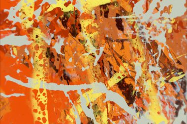 Grunge çağdaş sanat. El sanat yapılmış. renkli doku. Modern sanat. Yağlı boya darbeleri. Darbeleri. Sanatsal arka plan. Soyut resim tuval üzerine.