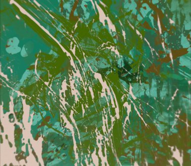Grunge çağdaş sanat. El sanat yapılmış. renkli doku. Modern sanat. Yağlı boya darbeleri. Darbeleri. Sanatsal arka plan. Soyut resim tuval üzerine.