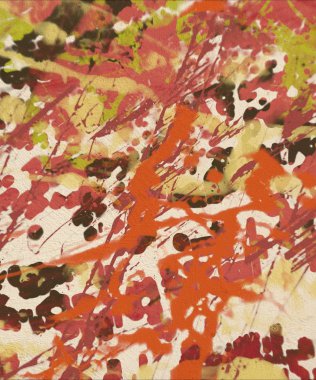 Grunge çağdaş sanat. El sanat yapılmış. renkli doku. Modern sanat. Yağlı boya darbeleri. Darbeleri. Sanatsal arka plan. Soyut resim tuval üzerine.