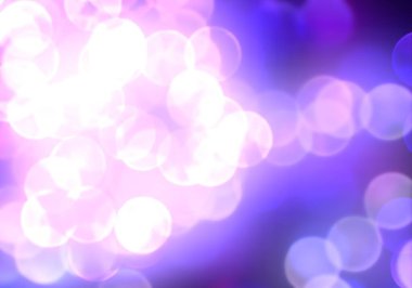 Bokeh soyut dokusu. Renkli. Odaklanmamış arka plan. Bulanık parlak ışık. Dairesel noktalar. 