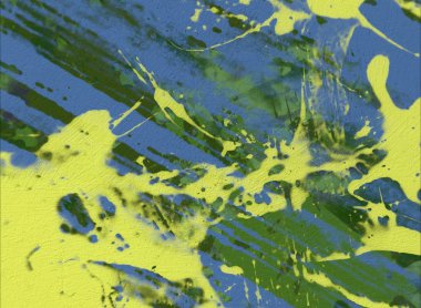 Grunge çağdaş sanat. El sanat yapılmış. renkli doku. Modern sanat. Yağlı boya darbeleri. Darbeleri. Sanatsal arka plan. Soyut resim tuval üzerine.
