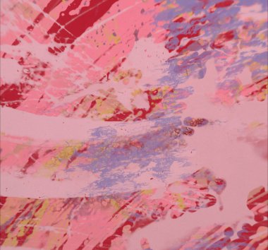 Grunge çağdaş sanat. El sanat yapılmış. renkli doku. Modern sanat. Yağlı boya darbeleri. Darbeleri. Sanatsal arka plan. Soyut resim tuval üzerine.