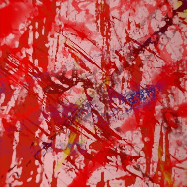 Grunge çağdaş sanat. El sanat yapılmış. renkli doku. Modern sanat. Yağlı boya darbeleri. Darbeleri. Sanatsal arka plan. Soyut resim tuval üzerine.