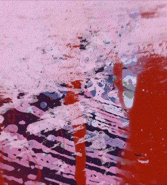 Grunge çağdaş sanat. El sanat yapılmış. renkli doku. Modern sanat. Yağlı boya darbeleri. Darbeleri. Sanatsal arka plan. Soyut resim tuval üzerine.
