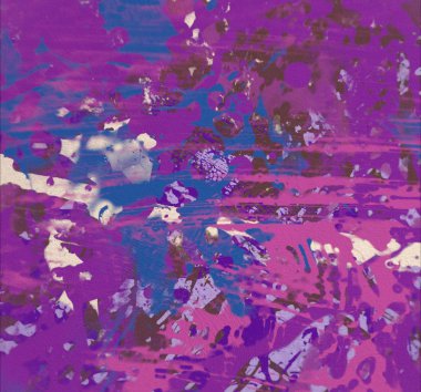 Grunge çağdaş sanat. El sanat yapılmış. renkli doku. Modern sanat. Yağlı boya darbeleri. Darbeleri. Sanatsal arka plan. Soyut resim tuval üzerine.