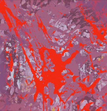 Grunge çağdaş sanat. El sanat yapılmış. renkli doku. Modern sanat. Yağlı boya darbeleri. Darbeleri. Sanatsal arka plan. Soyut resim tuval üzerine.