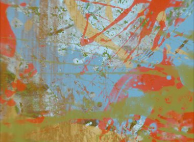 Grunge çağdaş sanat. El sanat yapılmış. renkli doku. Modern sanat. Yağlı boya darbeleri. Darbeleri. Sanatsal arka plan. Soyut resim tuval üzerine.