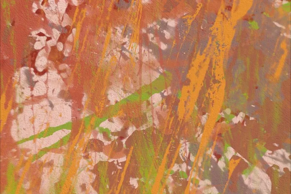 Grunge çağdaş sanat. El sanat yapılmış. renkli doku. Modern sanat. Yağlı boya darbeleri. Darbeleri. Sanatsal arka plan. Soyut resim tuval üzerine.