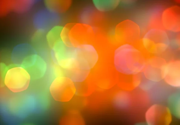 Bokeh Abstract Texture Colorful Defocused Background Blurred Bright Light Circular — Stock Photo, Image