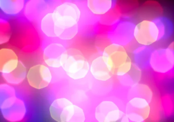Bokeh Abstract Texture Colorful Defocused Background Blurred Bright Light Circular — Stock Photo, Image