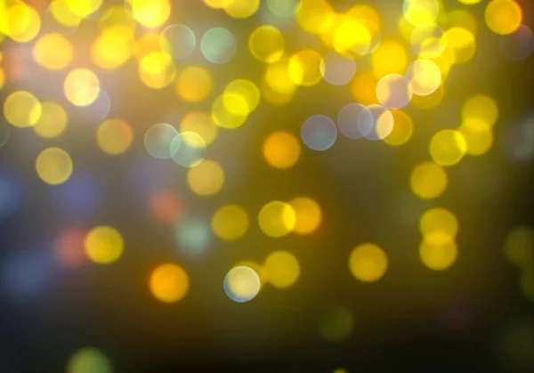 Bokeh Abstract Texture Colorful Defocused Background Blurred Bright Light Circular — Stock Photo, Image