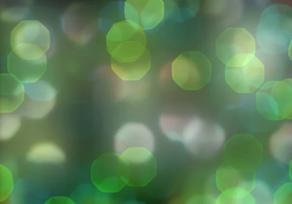 Bokeh Abstract Texture Colorful Defocused Background Blurred Bright Light Circular — Stock Photo, Image