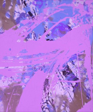 Grunge çağdaş sanat. El sanat yapılmış. renkli doku. Modern sanat. Yağlı boya darbeleri. Darbeleri. Sanatsal arka plan. Soyut resim tuval üzerine.