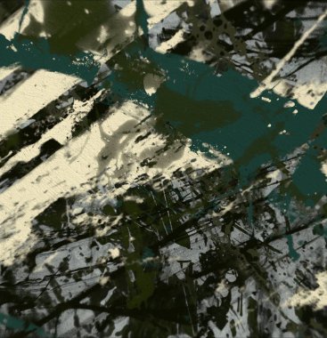 Grunge çağdaş sanat. El sanat yapılmış. renkli doku. Modern sanat. Yağlı boya darbeleri. Darbeleri. Sanatsal arka plan. Soyut resim tuval üzerine.