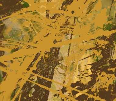 Grunge çağdaş sanat. El sanat yapılmış. renkli doku. Modern sanat. Yağlı boya darbeleri. Darbeleri. Sanatsal arka plan. Soyut resim tuval üzerine.