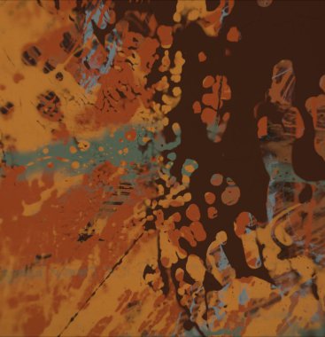 Grunge çağdaş sanat. El sanat yapılmış. renkli doku. Modern sanat. Yağlı boya darbeleri. Darbeleri. Sanatsal arka plan. Soyut resim tuval üzerine.