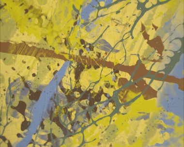 Grunge çağdaş sanat. El sanat yapılmış. renkli doku. Modern sanat. Yağlı boya darbeleri. Darbeleri. Sanatsal arka plan. Soyut resim tuval üzerine.