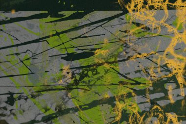 Grunge çağdaş sanat. El sanat yapılmış. renkli doku. Modern sanat. Yağlı boya darbeleri. Darbeleri. Sanatsal arka plan. Soyut resim tuval üzerine.