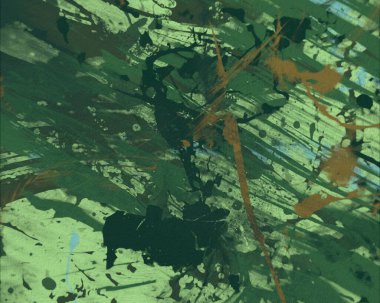 Grunge çağdaş sanat. El sanat yapılmış. renkli doku. Modern sanat. Yağlı boya darbeleri. Darbeleri. Sanatsal arka plan. Soyut resim tuval üzerine.