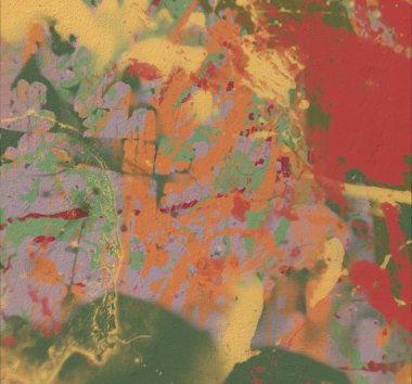 Grunge çağdaş sanat. El sanat yapılmış. renkli doku. Modern sanat. Yağlı boya darbeleri. Darbeleri. Sanatsal arka plan. Soyut resim tuval üzerine.