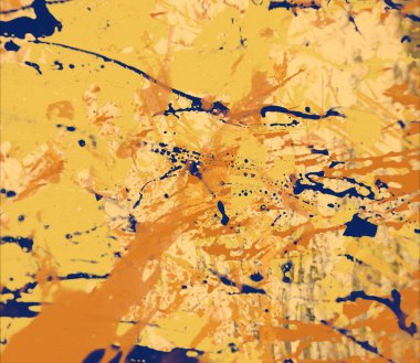 Grunge çağdaş sanat. El sanat yapılmış. renkli doku. Modern sanat. Yağlı boya darbeleri. Darbeleri. Sanatsal arka plan. Soyut resim tuval üzerine.