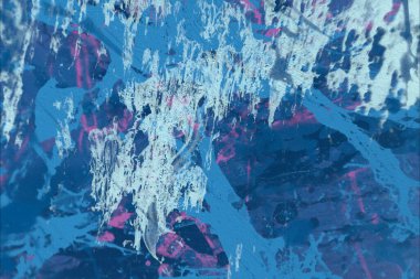 Grunge çağdaş sanat. El sanat yapılmış. renkli doku. Modern sanat. Yağlı boya darbeleri. Darbeleri. Sanatsal arka plan. Soyut resim tuval üzerine.