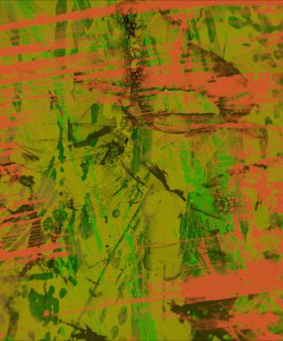 Grunge çağdaş sanat. El sanat yapılmış. renkli doku. Modern sanat. Yağlı boya darbeleri. Darbeleri. Sanatsal arka plan. Soyut resim tuval üzerine.
