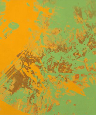 Grunge çağdaş sanat. El sanat yapılmış. renkli doku. Modern sanat. Yağlı boya darbeleri. Darbeleri. Sanatsal arka plan. Soyut resim tuval üzerine.