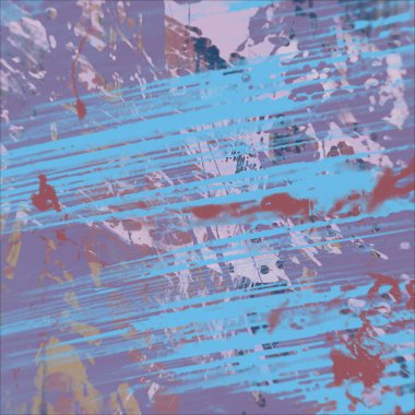 Grunge çağdaş sanat. El sanat yapılmış. renkli doku. Modern sanat. Yağlı boya darbeleri. Darbeleri. Sanatsal arka plan. Soyut resim tuval üzerine.