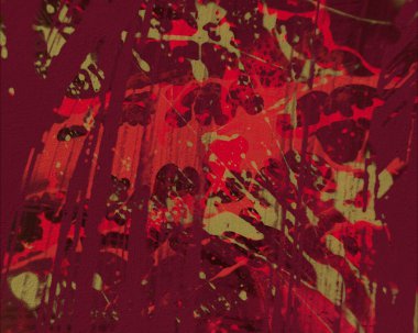Grunge çağdaş sanat. El sanat yapılmış. renkli doku. Modern sanat. Yağlı boya darbeleri. Darbeleri. Sanatsal arka plan. Soyut resim tuval üzerine.
