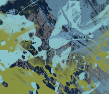 Grunge çağdaş sanat. El sanat yapılmış. renkli doku. Modern sanat. Yağlı boya darbeleri. Darbeleri. Sanatsal arka plan. Soyut resim tuval üzerine.