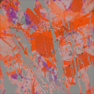Grunge çağdaş sanat. El sanat yapılmış. renkli doku. Modern sanat. Yağlı boya darbeleri. Darbeleri. Sanatsal arka plan. Soyut resim tuval üzerine.