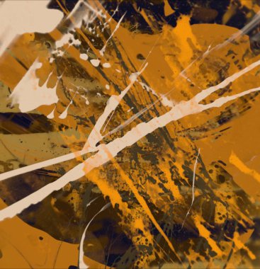 Grunge çağdaş sanat. El sanat yapılmış. renkli doku. Modern sanat. Yağlı boya darbeleri. Darbeleri. Sanatsal arka plan. Soyut resim tuval üzerine.