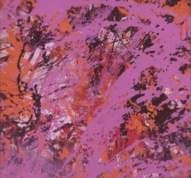 Grunge çağdaş sanat. El sanat yapılmış. renkli doku. Modern sanat. Yağlı boya darbeleri. Darbeleri. Sanatsal arka plan. Soyut resim tuval üzerine.