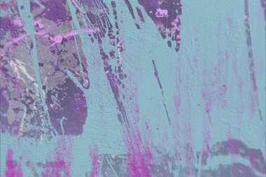 Grunge çağdaş sanat. El sanat yapılmış. renkli doku. Modern sanat. Yağlı boya darbeleri. Darbeleri. Sanatsal arka plan. Soyut resim tuval üzerine.